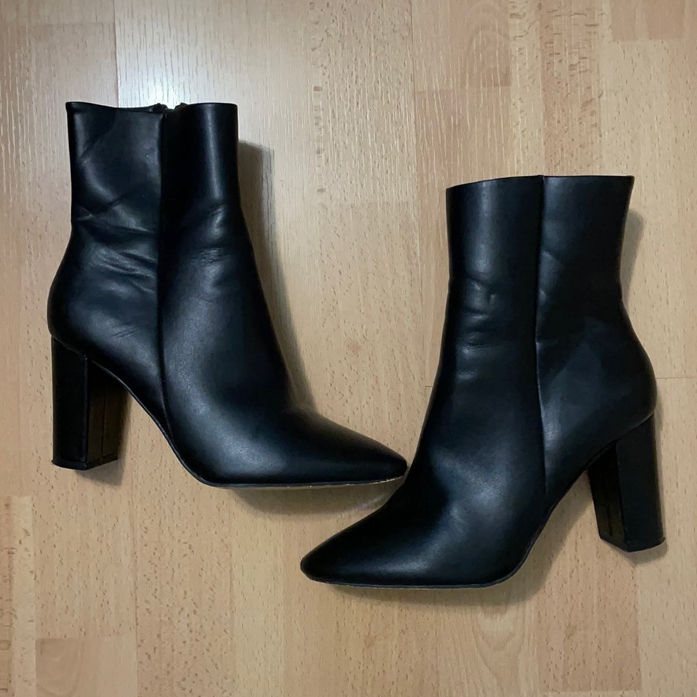 Black booties